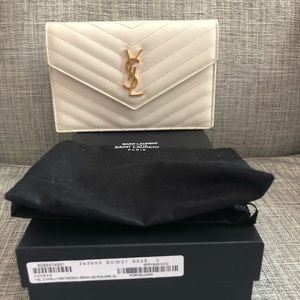 Ysl Saint Laurent Monogram Wallet On Chain